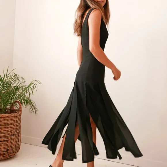 ABS Allen Schwartz | Dresses | Abs Bergdorf Goodman Evening Collection Sleeveless Carwash Dress Black 6 | Poshmark ABS Allen Schwartz | Dresses | Abs Bergdorf Goodman Evening Collection Sleeveless Carwash Dress Black 6 | Poshmark